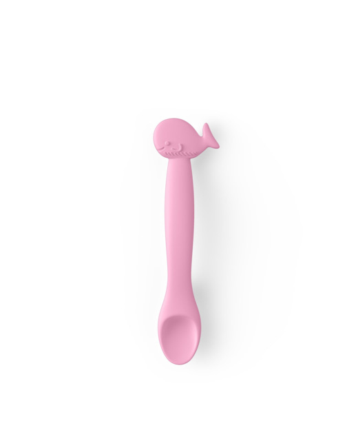 Cuillère en silicone animaux