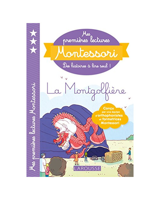 Mes premières lectures Montessori, la montgolfière