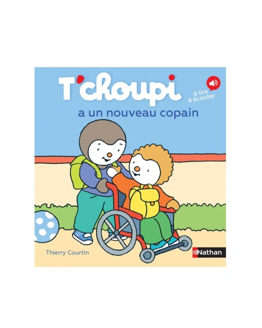 Livre T'choupi a un nouveau copain