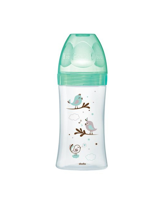 Biberon verre anti-colique INITIATION+ col large 270 ml