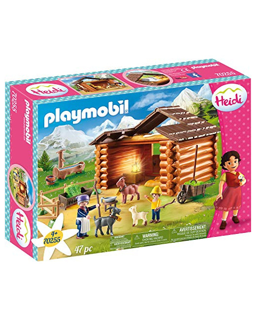 Playmobil Heidi - Peter avec étable de chèvres