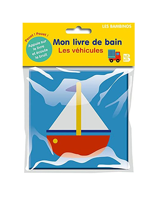 Mon livre de bain - Les véhicules