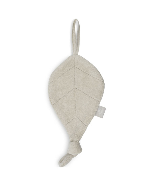 Doudou attache sucette Feuille