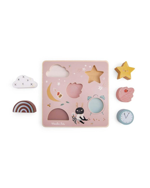 Puzzle éveil sensoriel Après la pluie