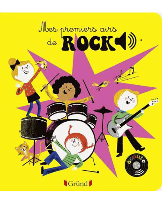 Livre sonore Mes premiers airs de rock