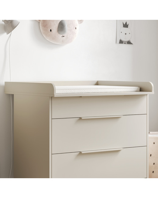 Plan à langer pour commode Soie