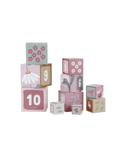 Blocs à empiler Flowers & butterflies
