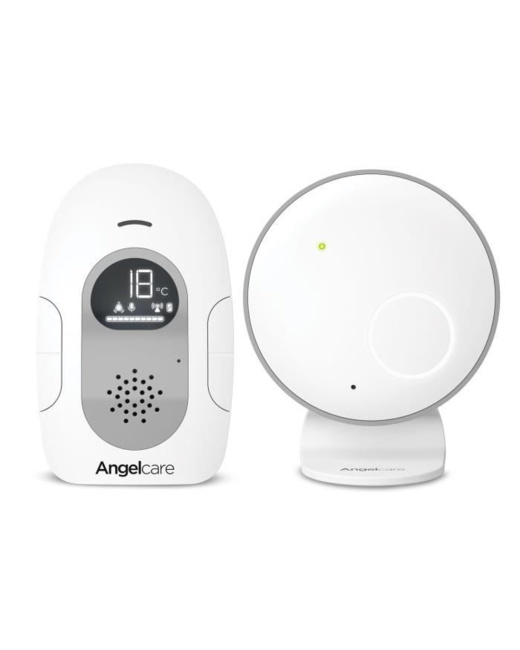 Babyphone vidéo Angelcare avec détécteur de mouvements AC25 Blanc -  Produits bébés