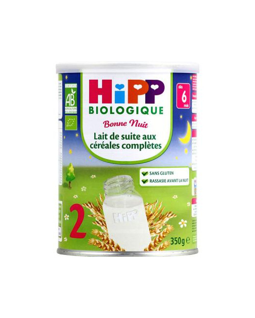 Préparation bonne nuit lait de suite céréales 350 g dès 6 mois