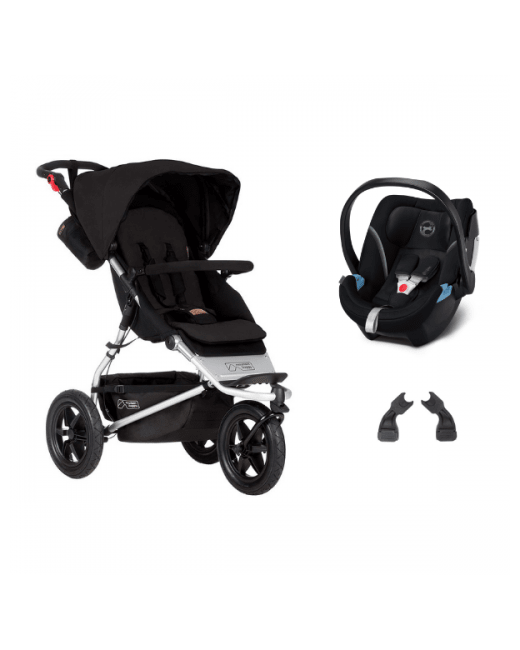 Poussette Urban Jungle + coque Cybex Aton 5