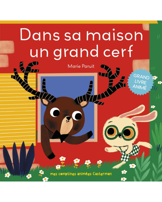 Livre Dans sa maison un grand cerf