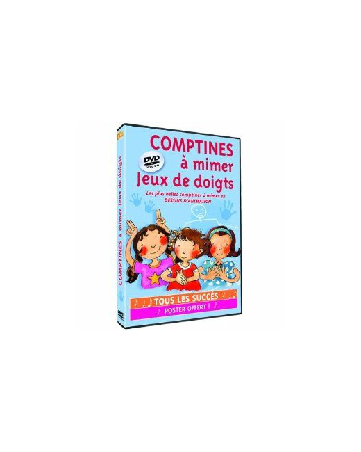 DVD Comptines à mimer : jeux de doigts
