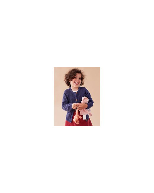 Cardigan lurex en tricot