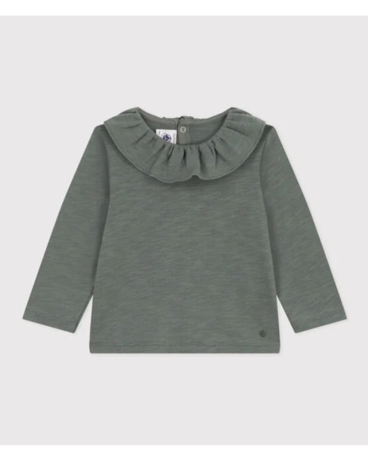 Blouse manches longues Vert Thuya