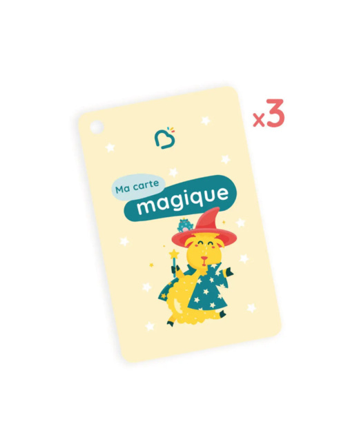 Lot de 3 cartes à créer