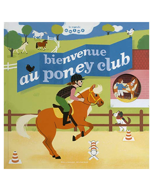Livre Bienvenue Au Poney Club