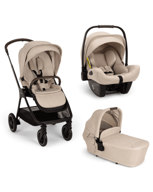 Poussette trio triv next + siège auto pipa next + nacelle lytl 