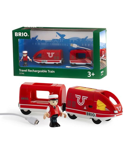 Train de voyageur rechargeable