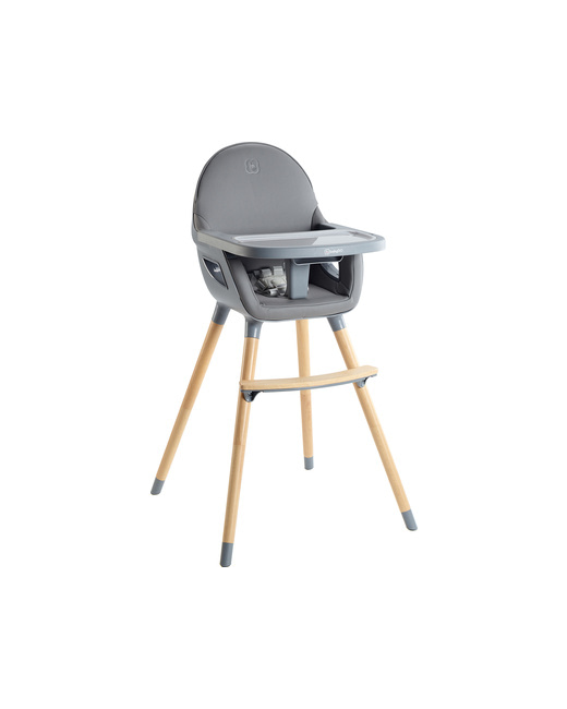 Chaise haute enfant évolutive Skandi gris