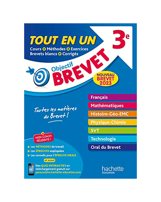 Objectif Brevet Tout-en-un 2023