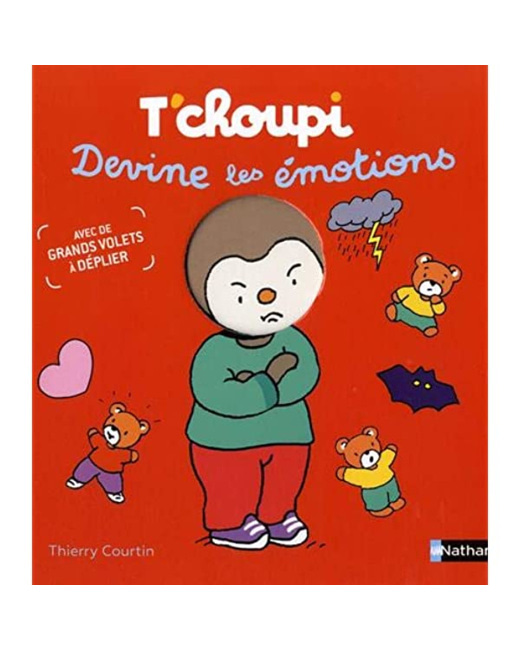 Livre T'Choupi devine les émotions