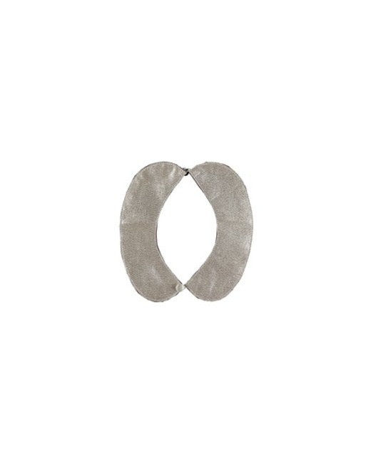 Col claudine réversible lurex