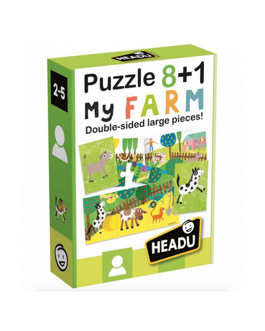 Puzzle 8+1 Ma Ferme