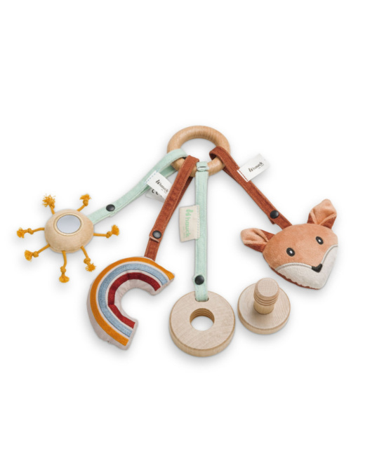Jeux pour plateau de chaise haute en bois Play Catching S