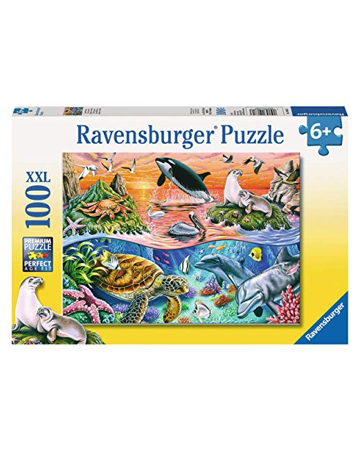 Puzzle - L'océan coloré - 100 pièces