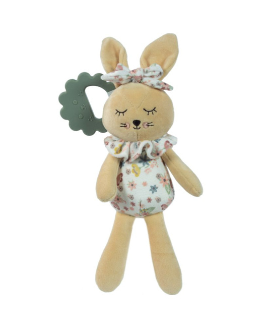 Peluche de dentition Lapin Garden