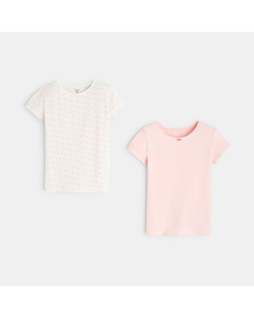 T-shirt sous-vêtements (lot de 2) fille