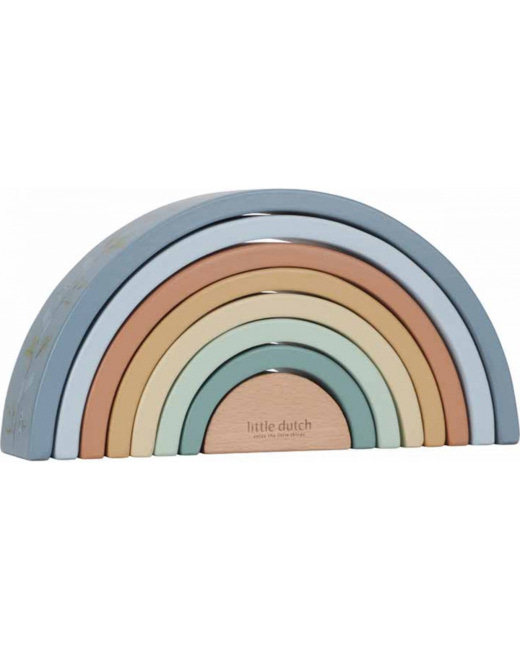 Arc-en-ciel en bois FSC - forest friends