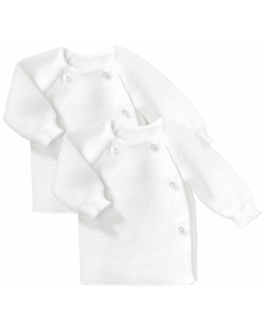 Lot de 2 brassières en mailles naissance