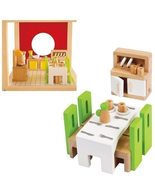 Meubles maison de poupée Salle à manger
