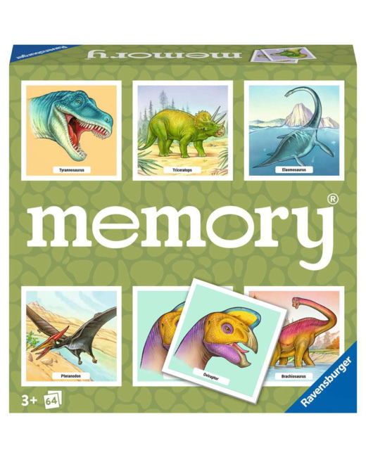 Grand memory Dinosaures - de 3 ans