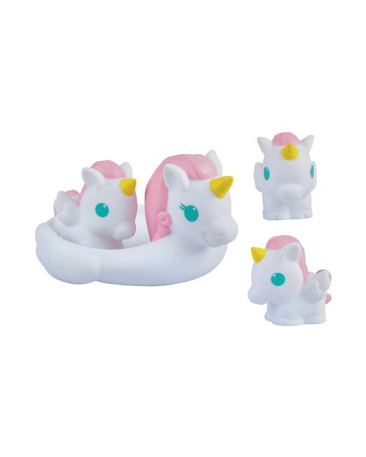 Jeu de bain Famille licorne de bain
