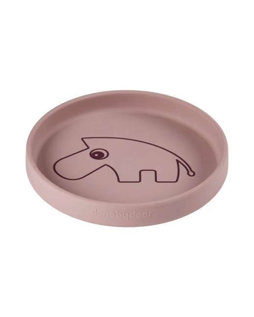 Assiette en silicone Zebee