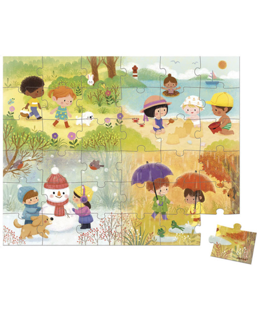 Puzzle Les Saisons 36 pièces
