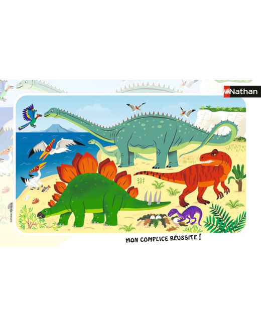 Puzzle Les dinosaures du Jurassique - de 3 ans