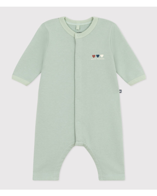 Combinaison longue en molleton bébé Herbier