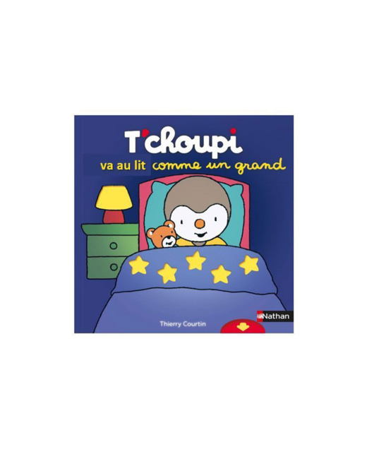 Livre T'choupi va au lit comme un grand