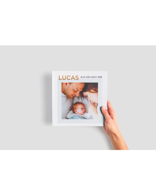 Livre photo Carré - 21 x 21 cm - 26 Pages