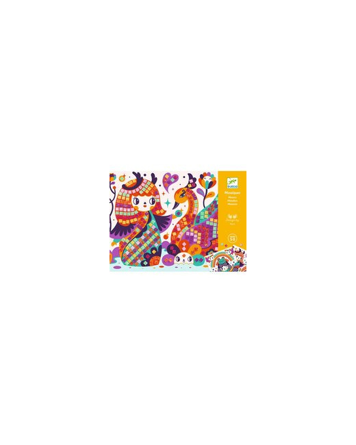 Jeu créatif Coffret Mosaïques Kokeshi