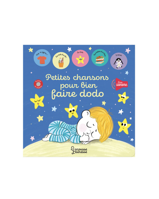 Livre Petites chansons pour bien faire dodo