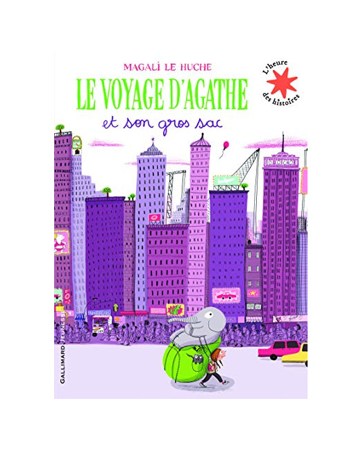 Livre Le Voyage D'Agathe Et Son Gros Sac - L'Heure Des Histoires - De 3 À 6 Ans