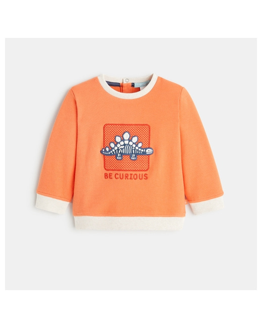 Sweat maille fantaisie dinosaure