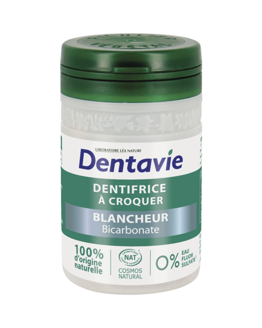 Dentifrice à croquer blancheur