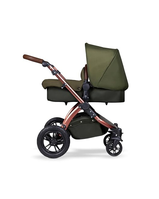 Poussette Trio Stomp V4 avec base isofix et siège auto Galaxy