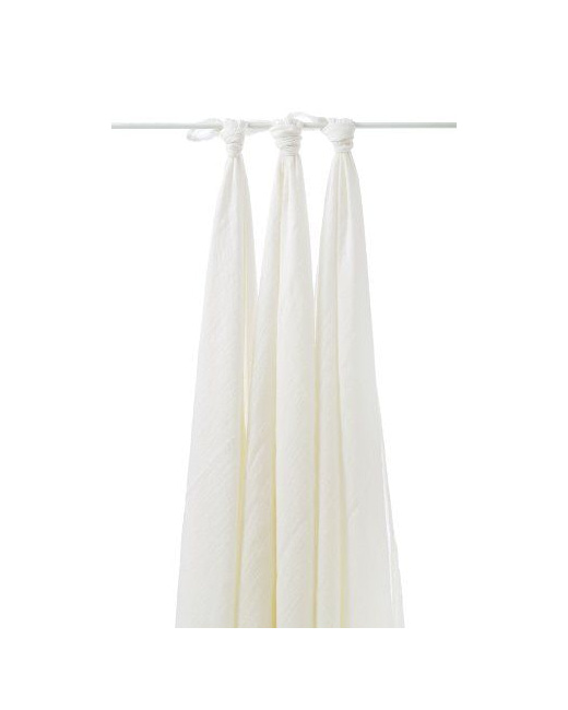 Coffret 3 Langes Mousseline de Bambou
