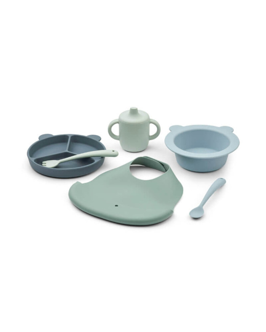 Coffret repas Stina - Mr bear / Tuscany rose multi mix